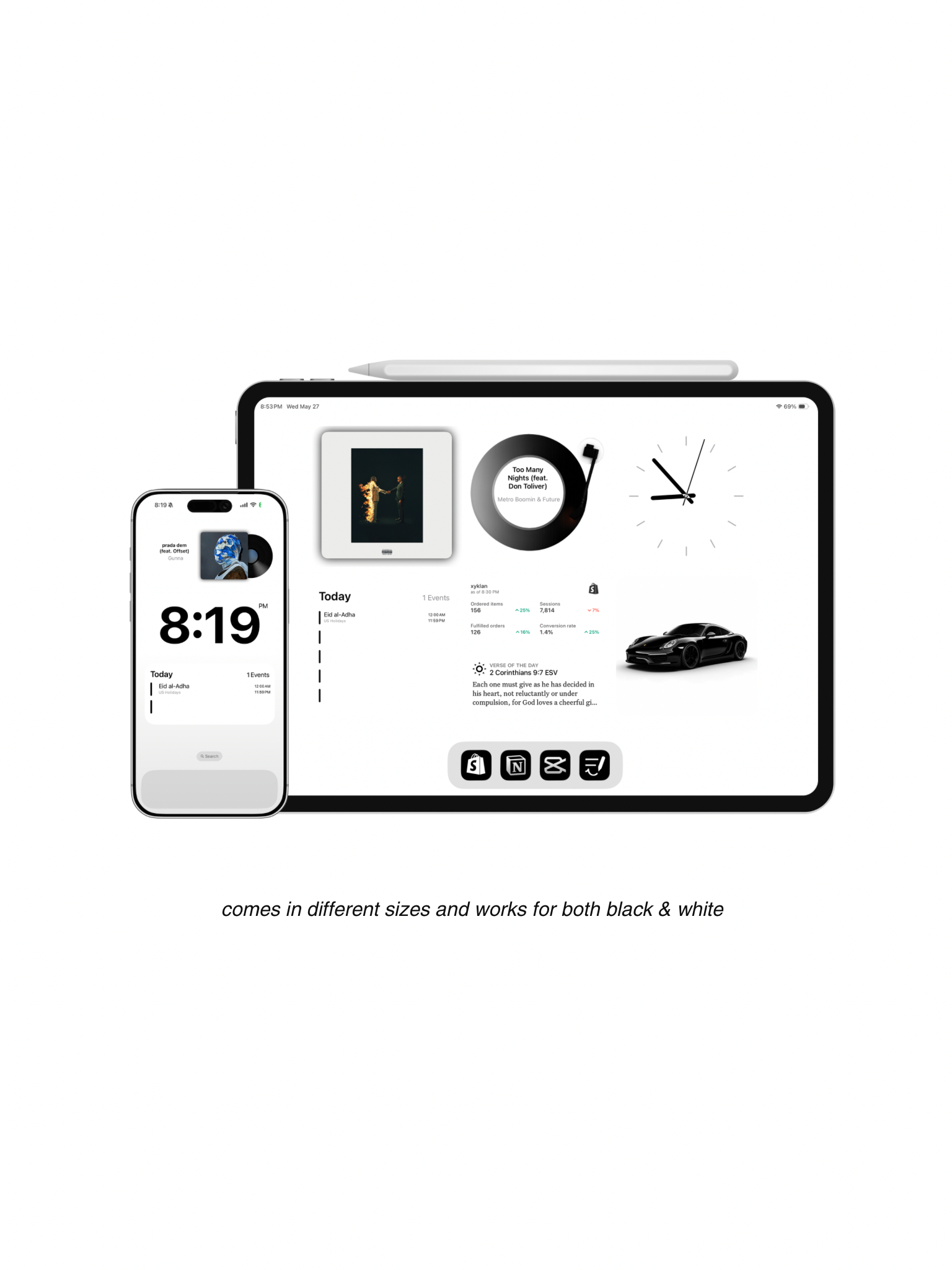 Minimal Widgets V2