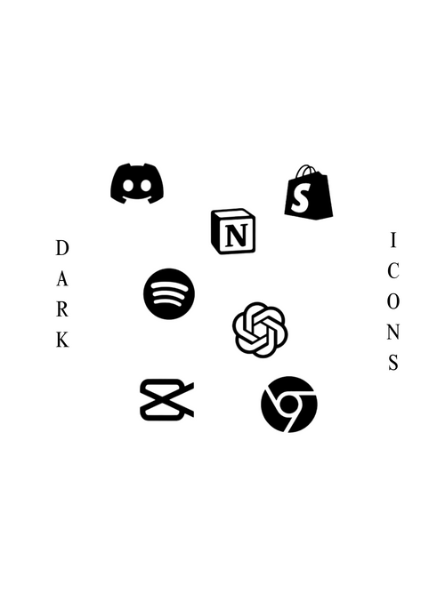 Dark Icons (For Macbooks)